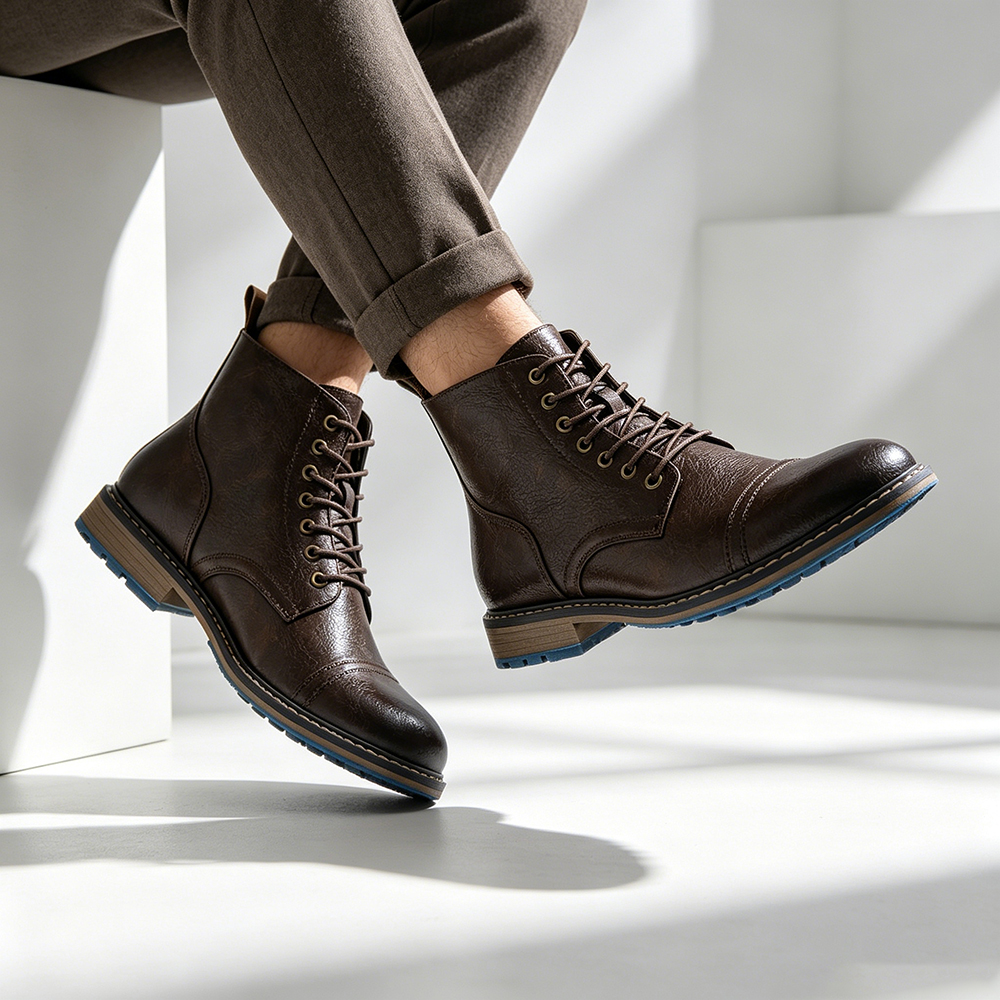 Men'S Fashion Model - Ankle Boots 2026 Brand Casual Comfortable