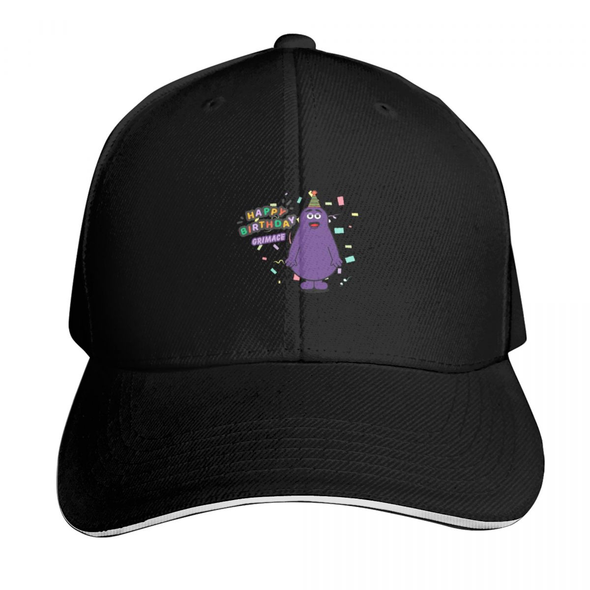 Men'S Fashion Outlets - happy birthday grimace Baseball Cap Uv