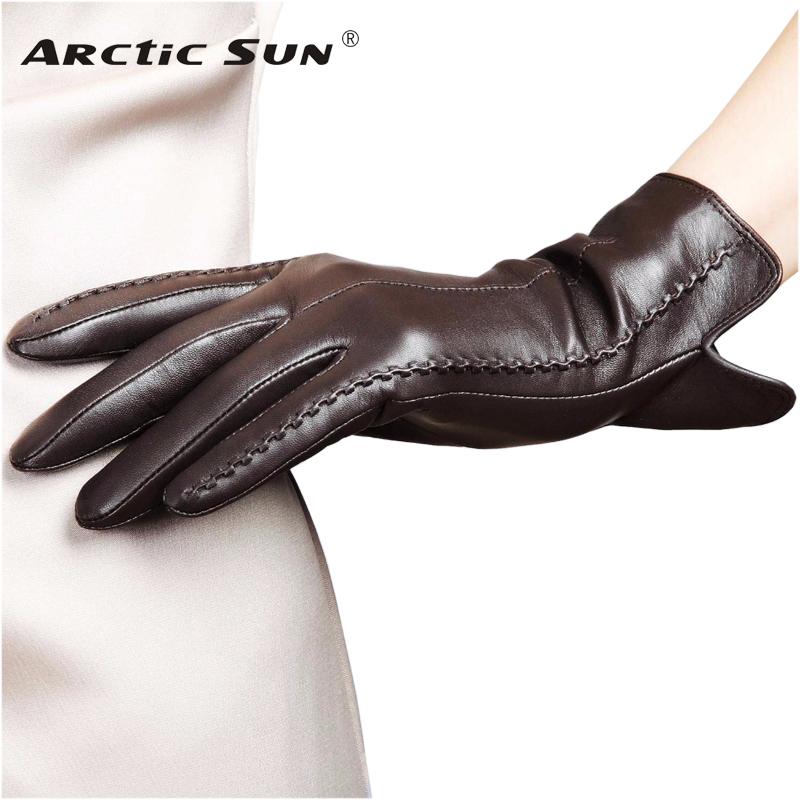 Driving Gloves Leather - Real Leather Gloves Female High Quality