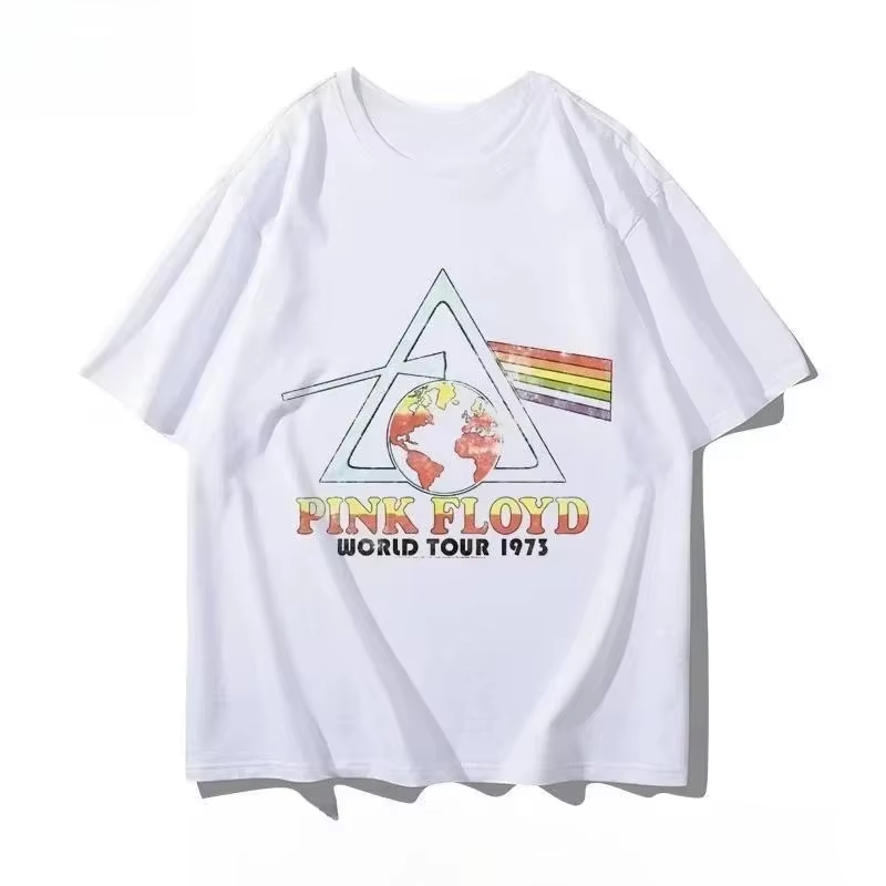 Pink Floyd Graphic Print T-Shi - Men'S Fashion Pink Shirt 리뷰 및 가격