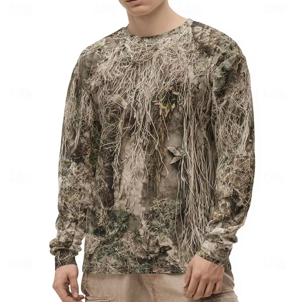 Men's Camo Animal Print Long S - Mens Fashion Casual 리뷰 및 가격