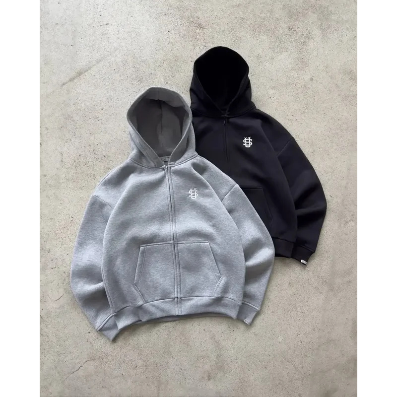 ♥ 2026 New 2025 Y2K Oversized  - Men'S Fashion Zipper Hoodie 리뷰 및 가격