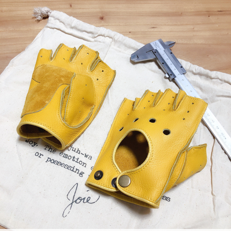 Motorcycle Retro Locomotive Ri - Driving Gloves Leather 리뷰 및 가격