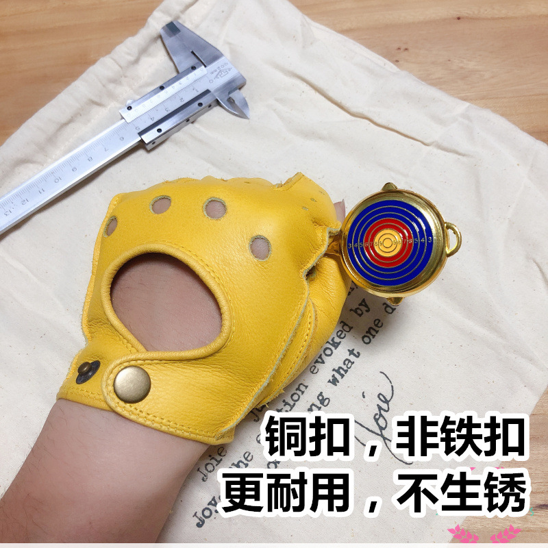 Motorcycle Retro Locomotive Ri - Driving Gloves Leather 리뷰 및 가격