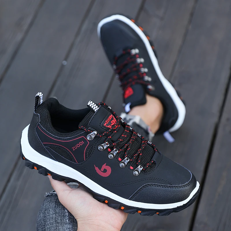Hiking Boots Men's Black Sneak - Men'S Fashion Hiking Boots 리뷰 및 가격