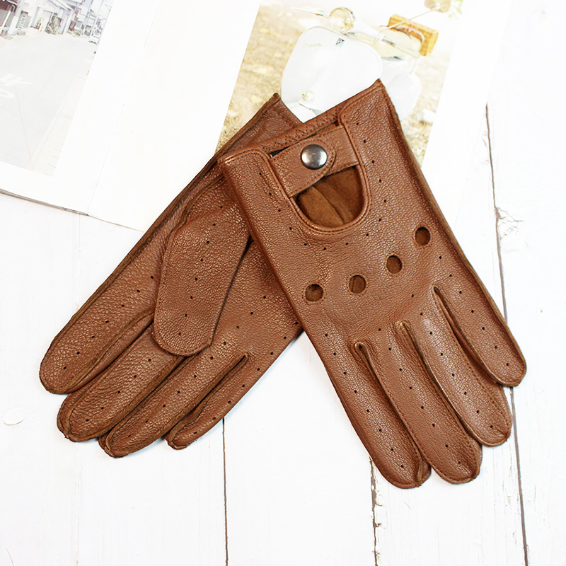 Summer Driving Deerskin Full F - Driving Gloves Leather 리뷰 및 가격