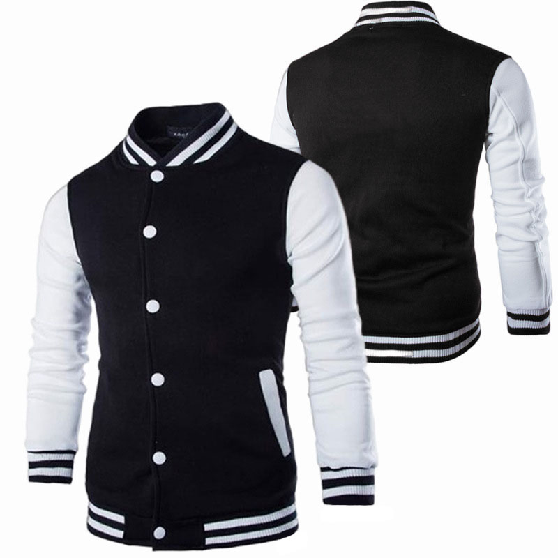 Hoodies Men/Boy Baseball Jacke - Varsity Jacket Letterman 리뷰 및 가격