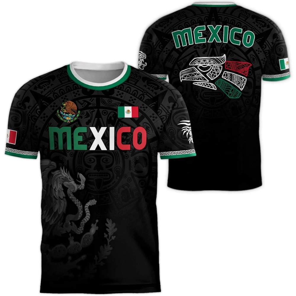 2026 Mexico National Flag Prin - Mens Fashion Casual 리뷰 및 가격