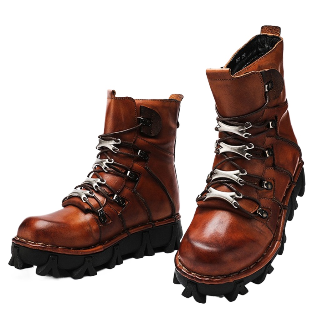 Fashion Men's Cowhide Genuine  - Men'S Fashion Hiking Boots 리뷰 및 가격