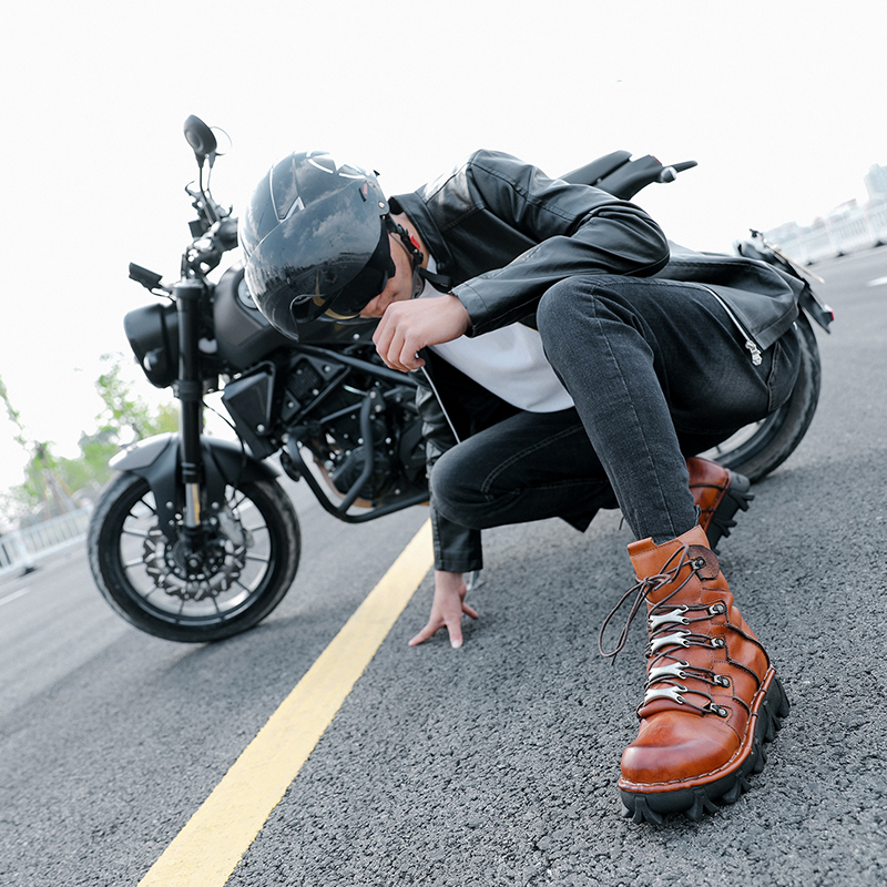 Fashion Men's Cowhide Genuine  - Men'S Fashion Hiking Boots 리뷰 및 가격