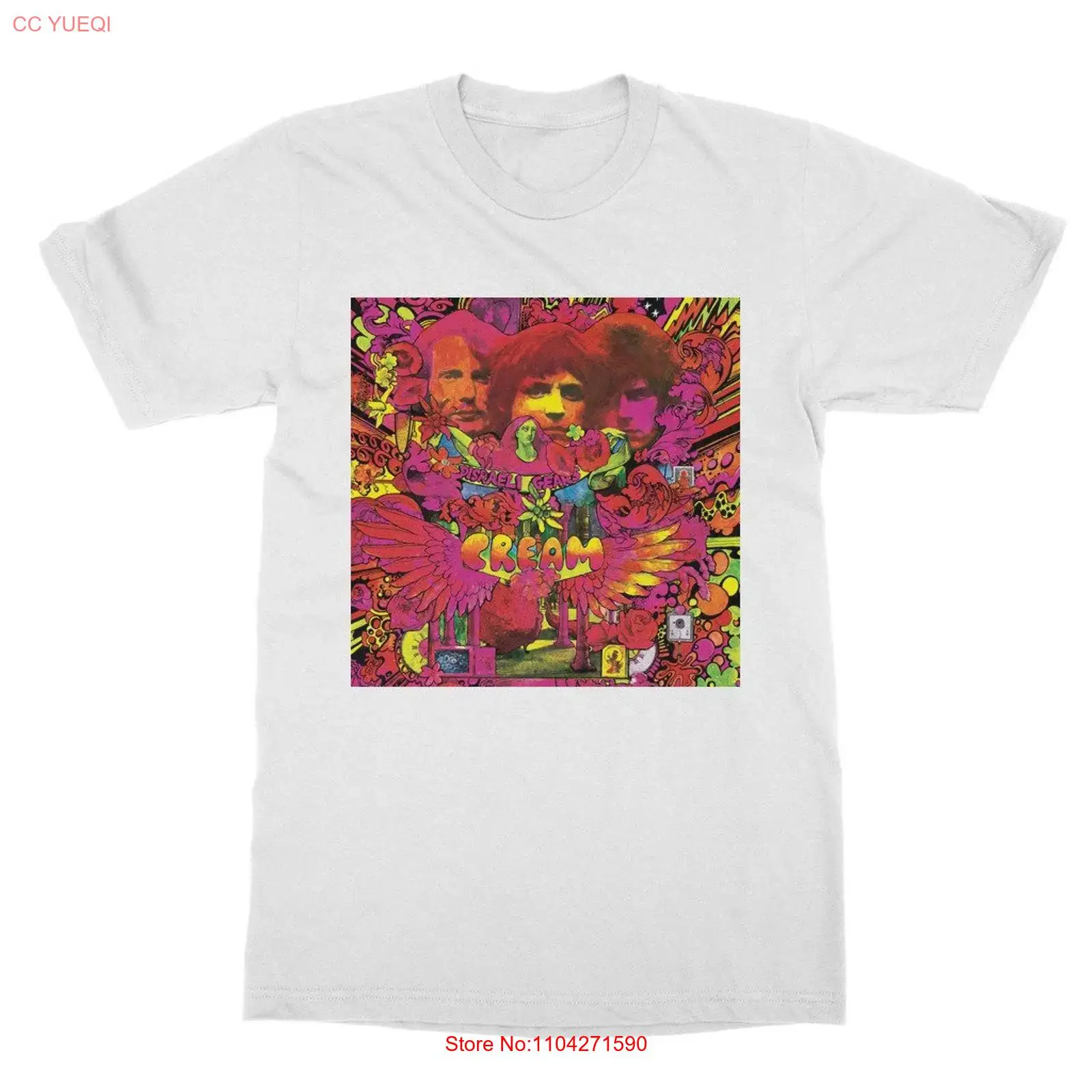 Cream Disraeli Gears Classic T - Men'S Fashion Reviews 리뷰 및 가격