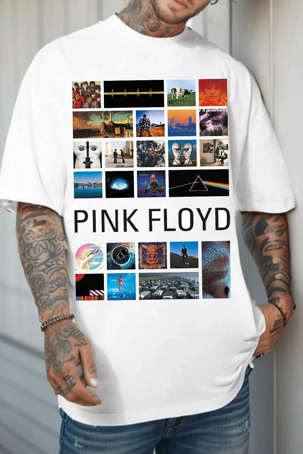 Fit Pink Floyd Graphic Cotton  - Men'S Fashion Pink Shirt 리뷰 및 가격