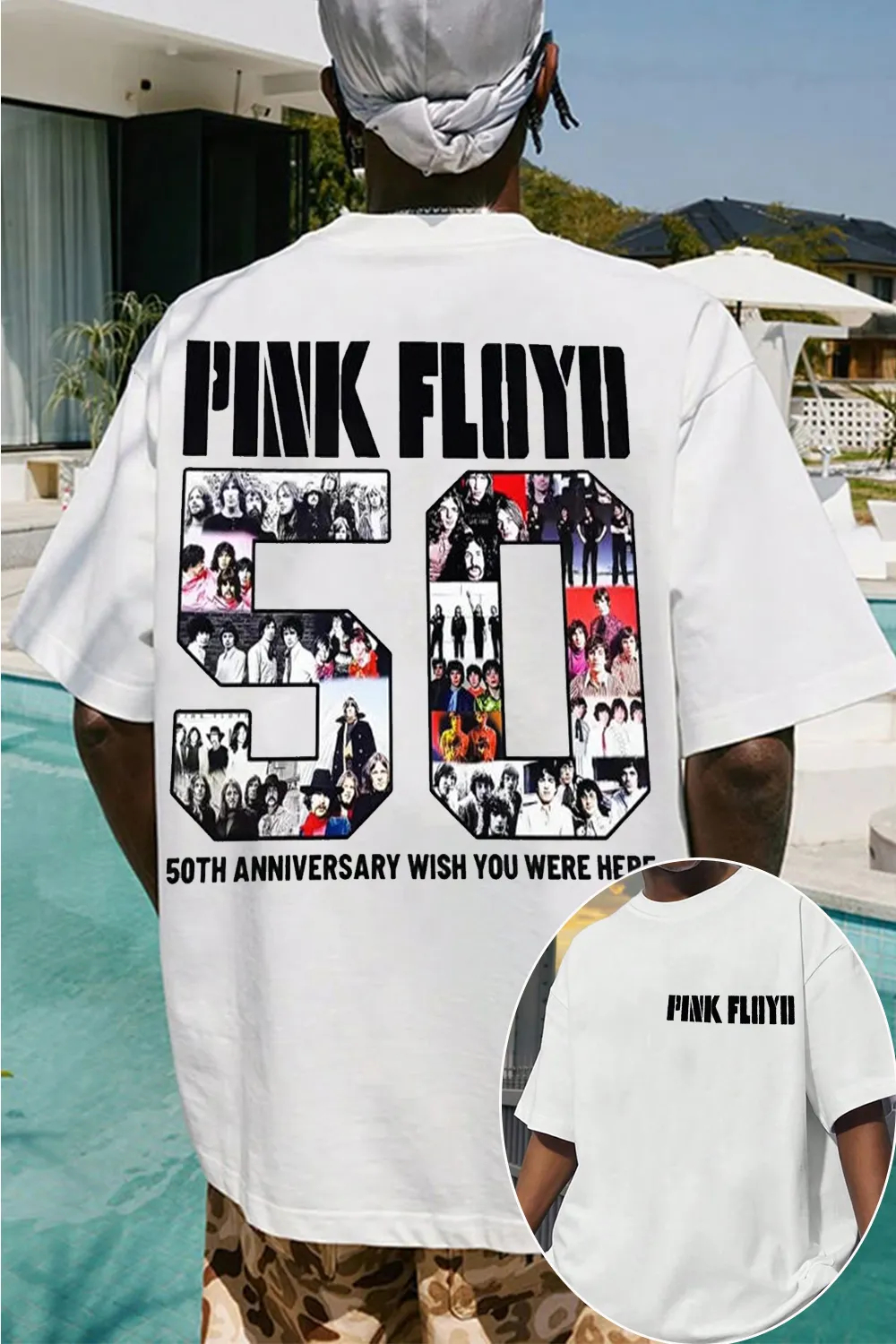 Fit Pink Floyd Graphic Cotton  - Men'S Fashion Pink Shirt 리뷰 및 가격