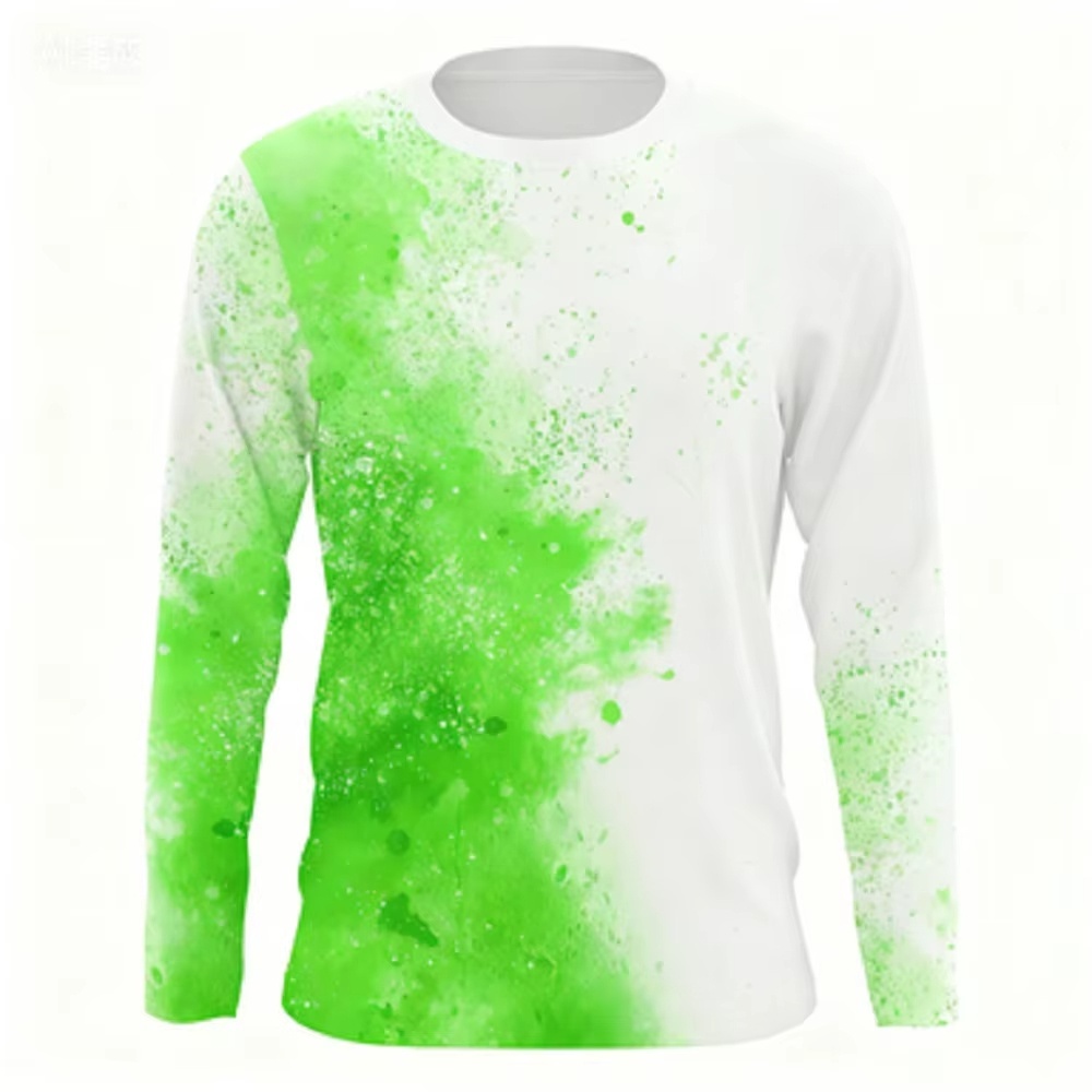 Fashionable Bass Pattern Crew  - Mens Fashion Casual 리뷰 및 가격