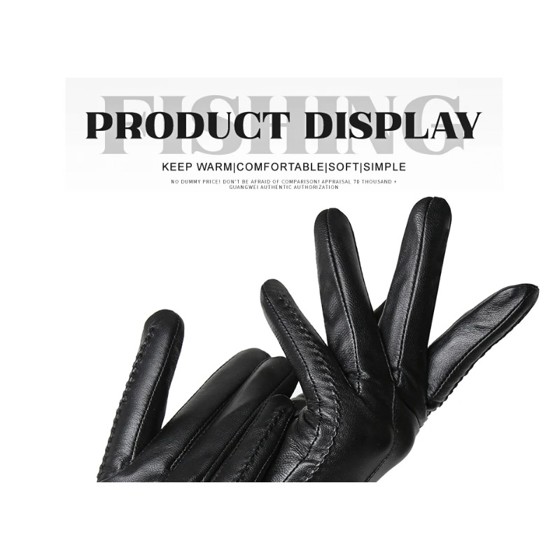 Women's Sheepskin Gloves Winte - Driving Gloves Leather 리뷰 및 가격