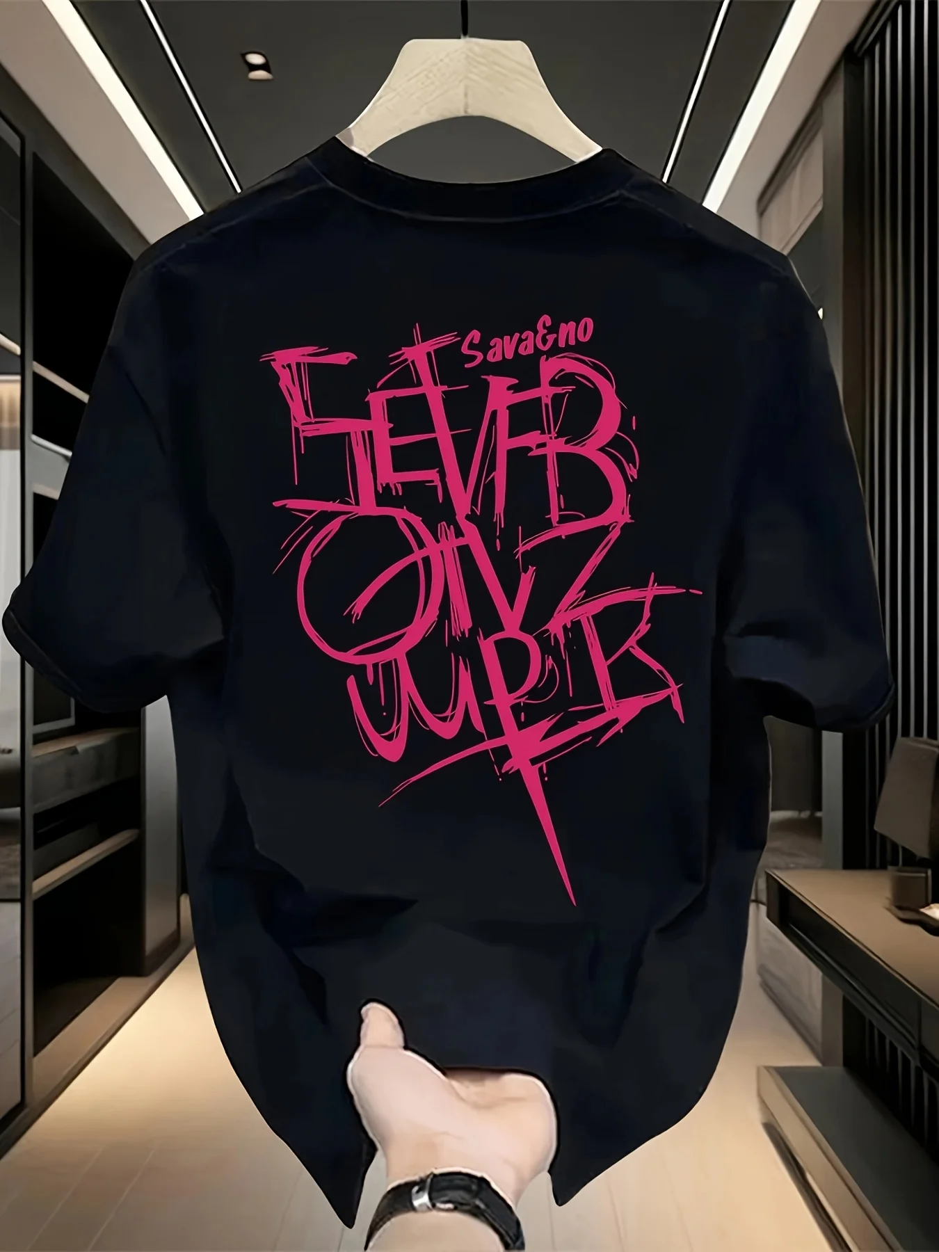 Kpop Men 100% Cotton Front Bac - Men'S Fashion Pink Shirt 리뷰 및 가격