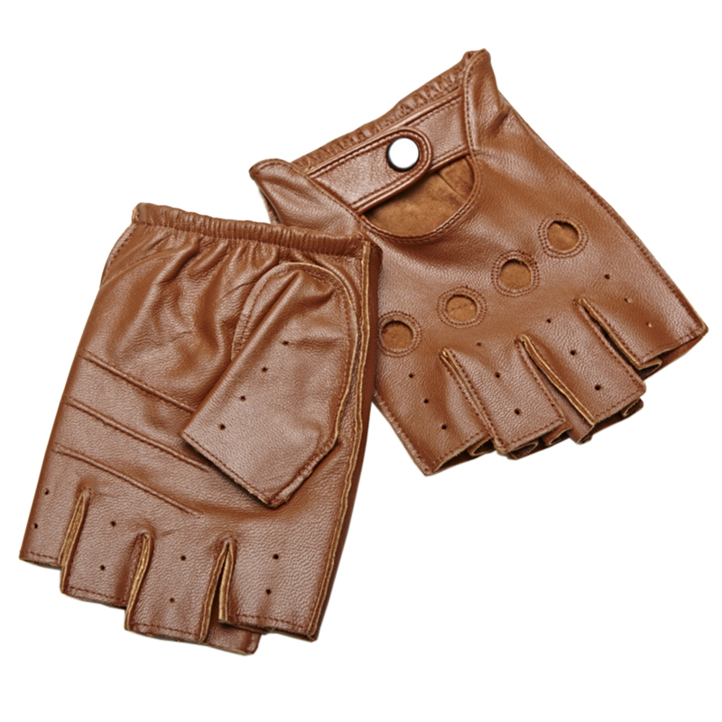 High Quality Man's Half Finger - Driving Gloves Leather 리뷰 및 가격