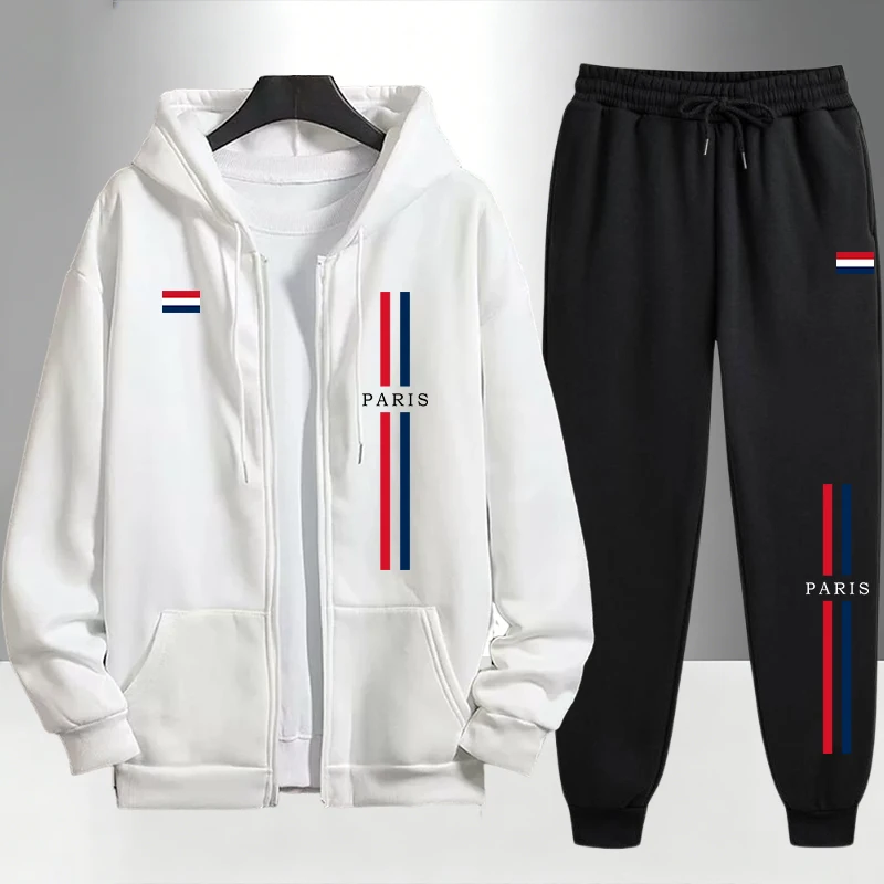 Paris Fashion Men's Set Zipper - Men'S Fashion Zipper Hoodie 리뷰 및 가격