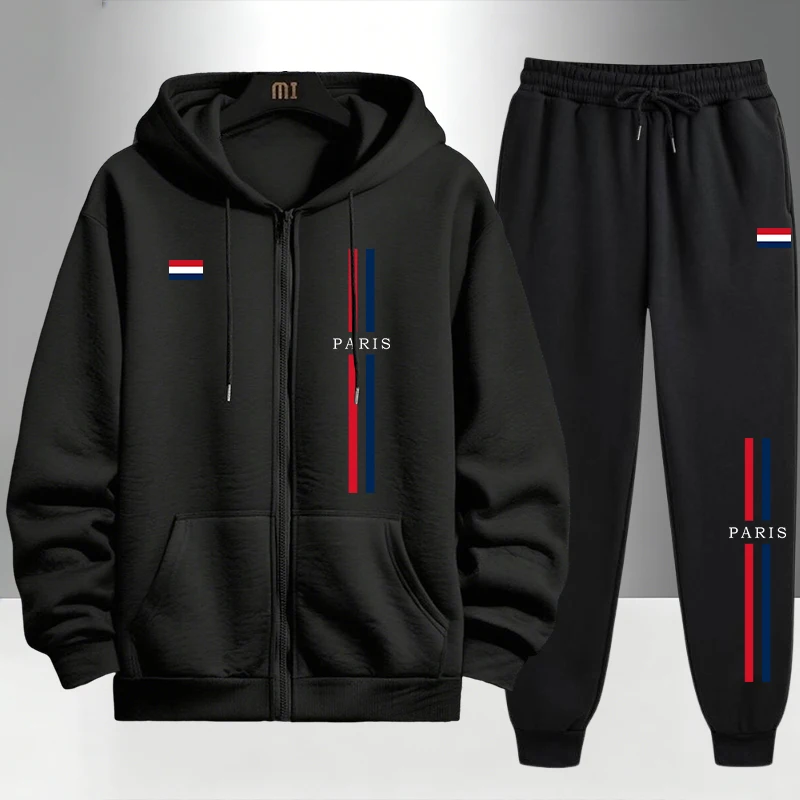 Paris Fashion Men's Set Zipper - Men'S Fashion Zipper Hoodie 리뷰 및 가격