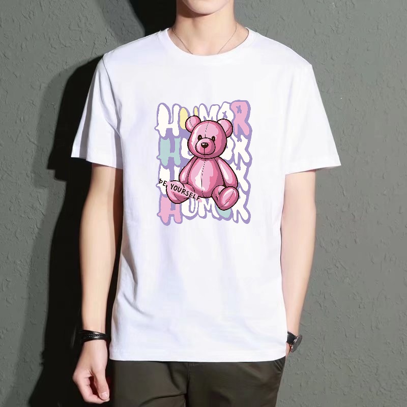 Men's Black Round-Neck Short-S - Men'S Fashion Pink Shirt 리뷰 및 가격