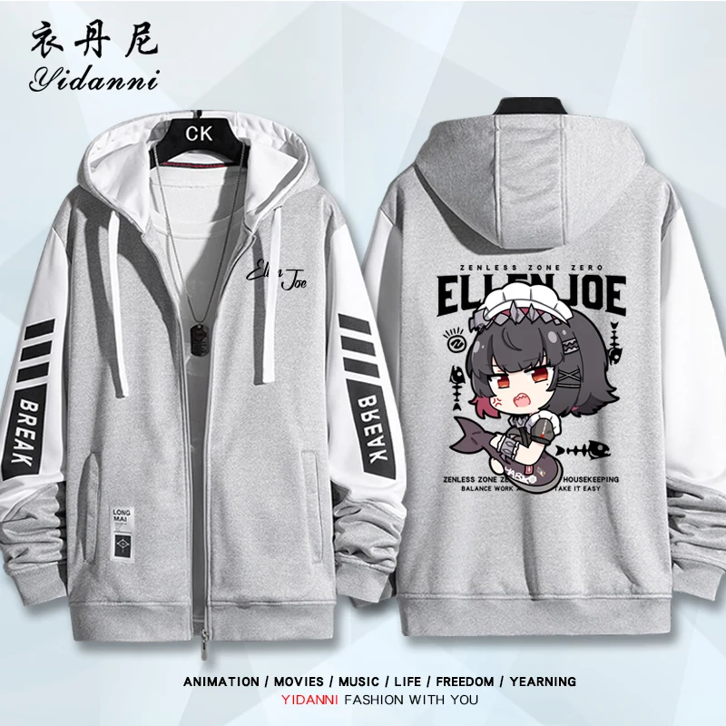 2025 NEW gAME Zenless Zone Zer - Men'S Fashion Zipper Hoodie 리뷰 및 가격