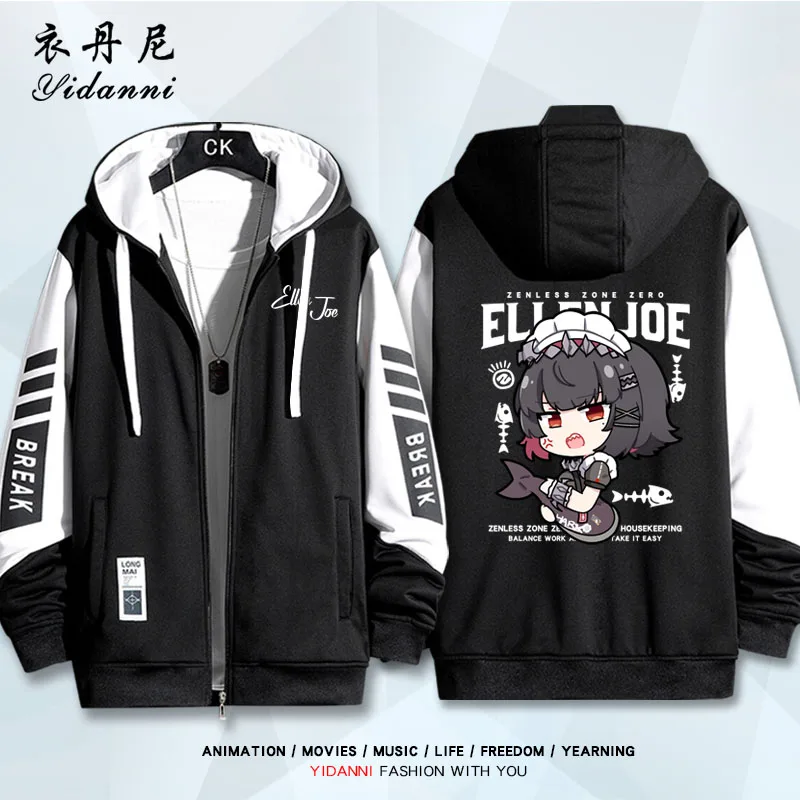 2025 NEW gAME Zenless Zone Zer - Men'S Fashion Zipper Hoodie 리뷰 및 가격