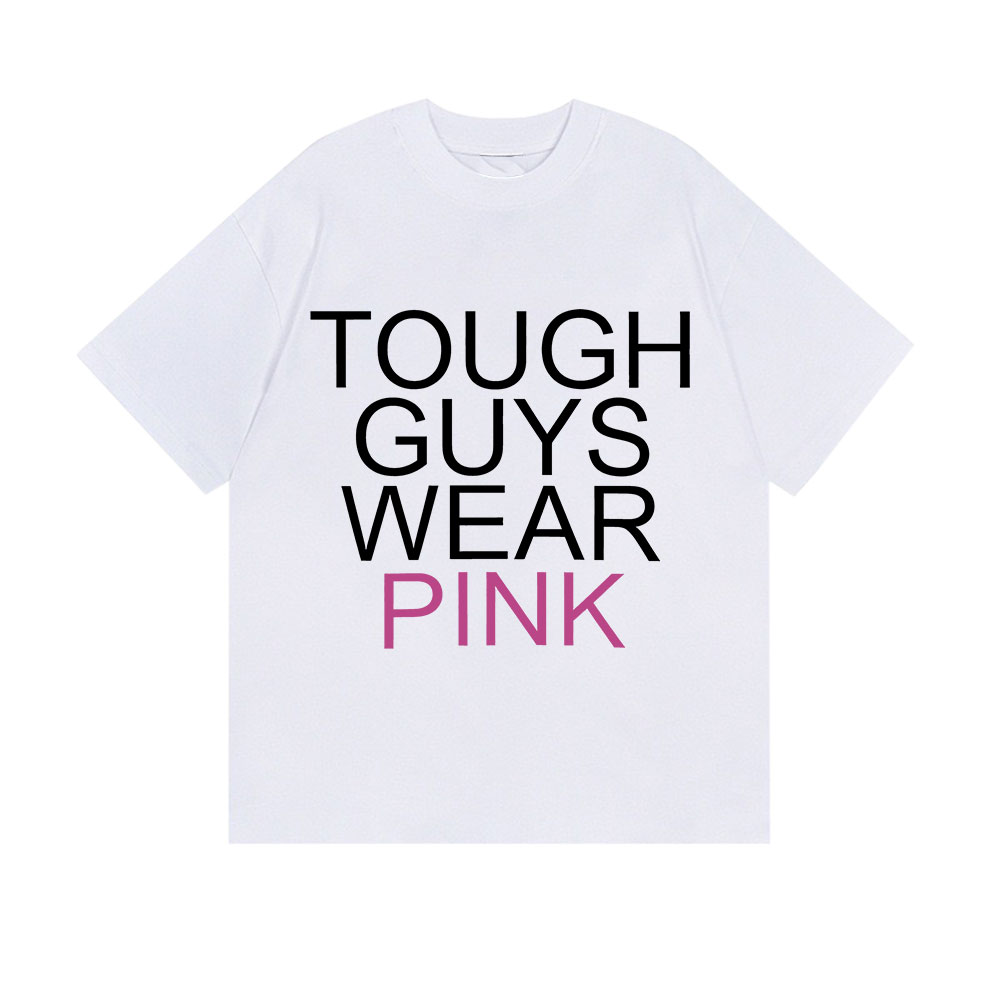 Tough Guys Wearing Pink Letter - Men'S Fashion Pink Shirt 리뷰 및 가격
