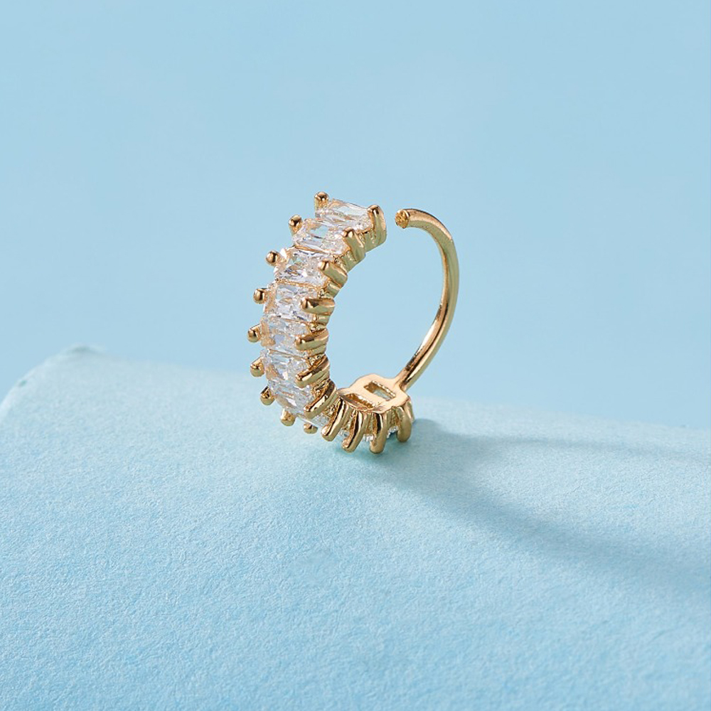 Copper Rhinestone Decor Nose R - Men'S Fashion Reviews 리뷰 및 가격