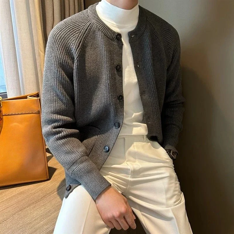 GELITAYINThick Knit Cardigan M - Men'S Fashion Reviews 리뷰 및 가격