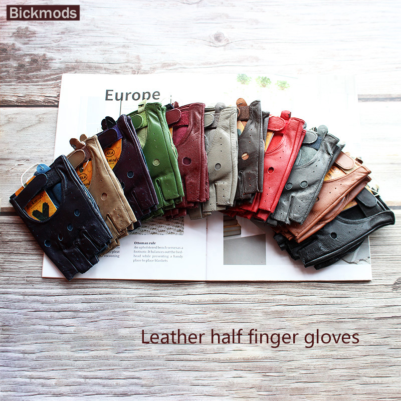 New Women's Sheepskin Half Fin - Driving Gloves Leather 리뷰 및 가격