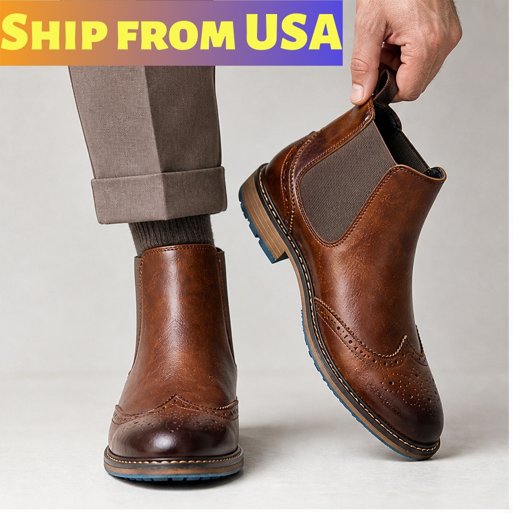 Chelsea Boots Men Comfortable  - Men'S Fashion Model 리뷰 및 가격