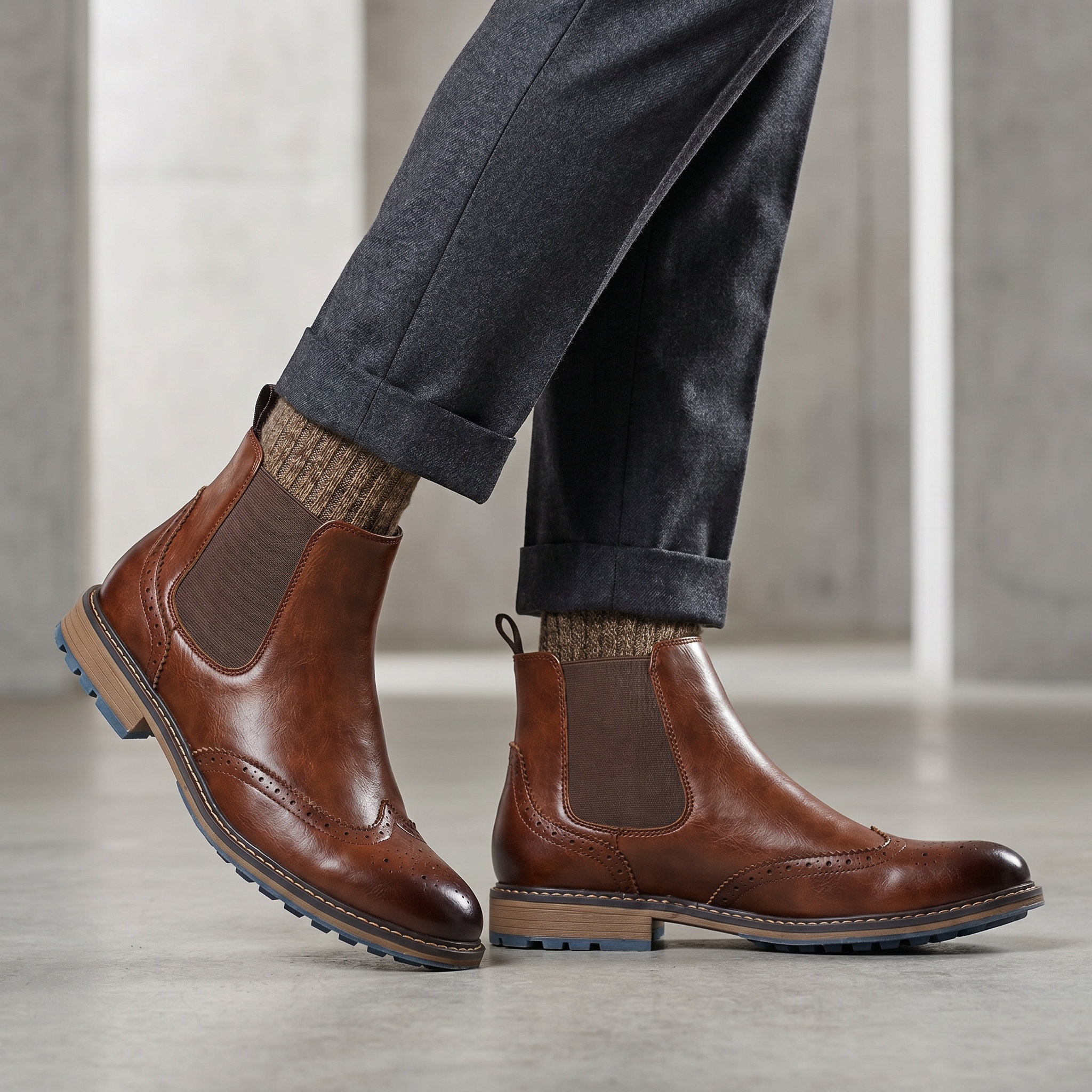 Chelsea Boots Men Comfortable  - Men'S Fashion Model 리뷰 및 가격