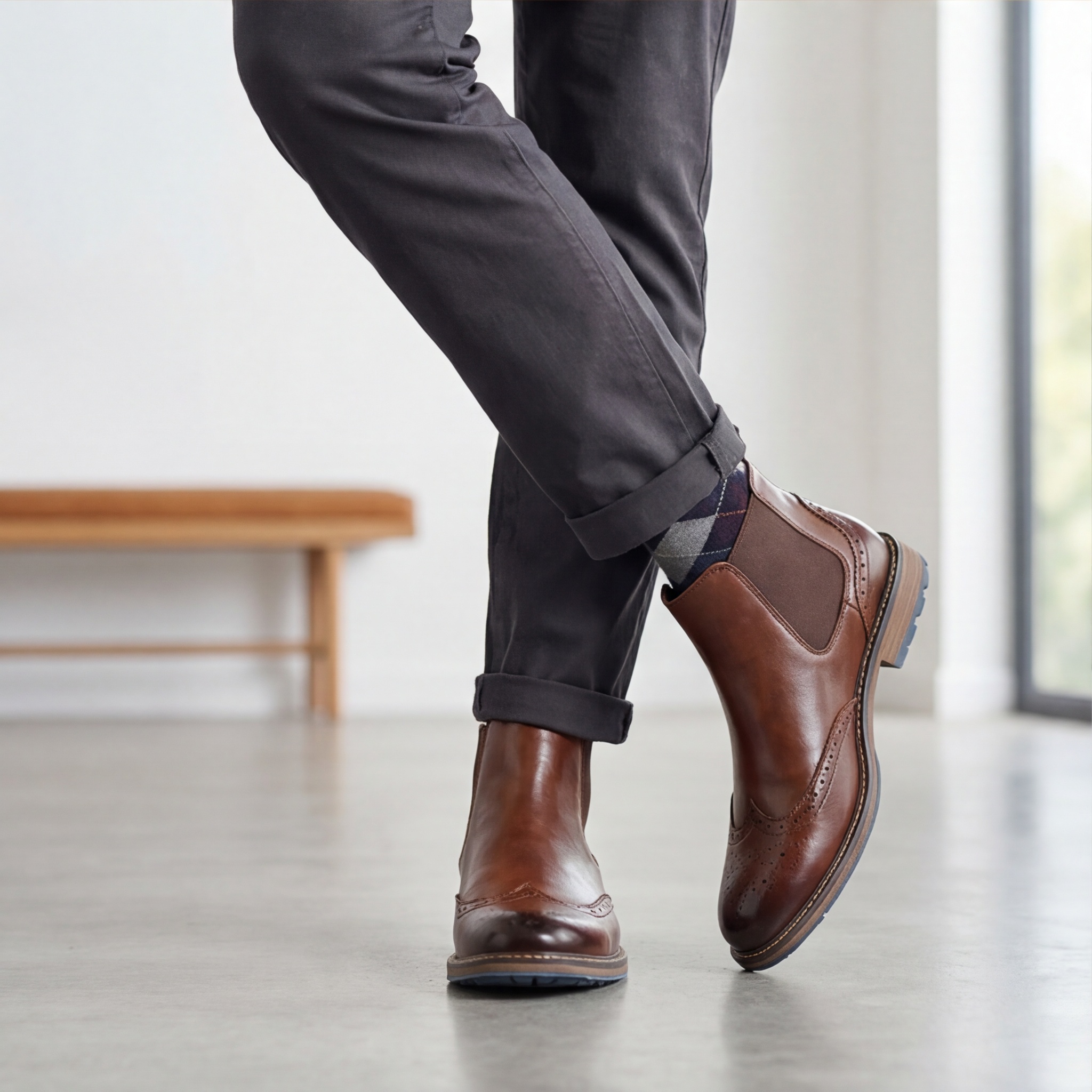 Chelsea Boots Men Comfortable  - Men'S Fashion Model 리뷰 및 가격