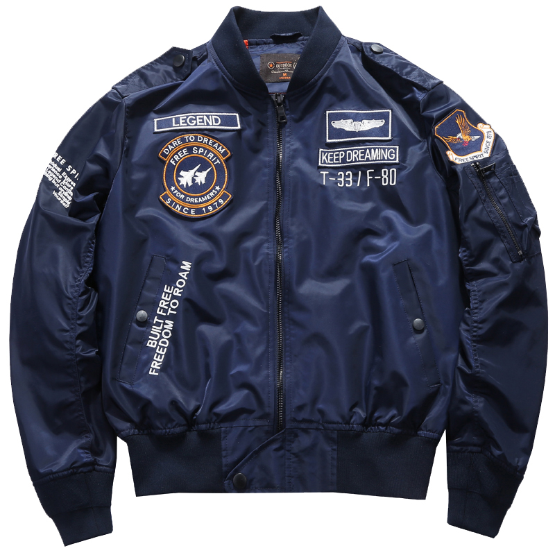 Men's Spring Tactical Army MA- - Varsity Jacket Letterman 리뷰 및 가격
