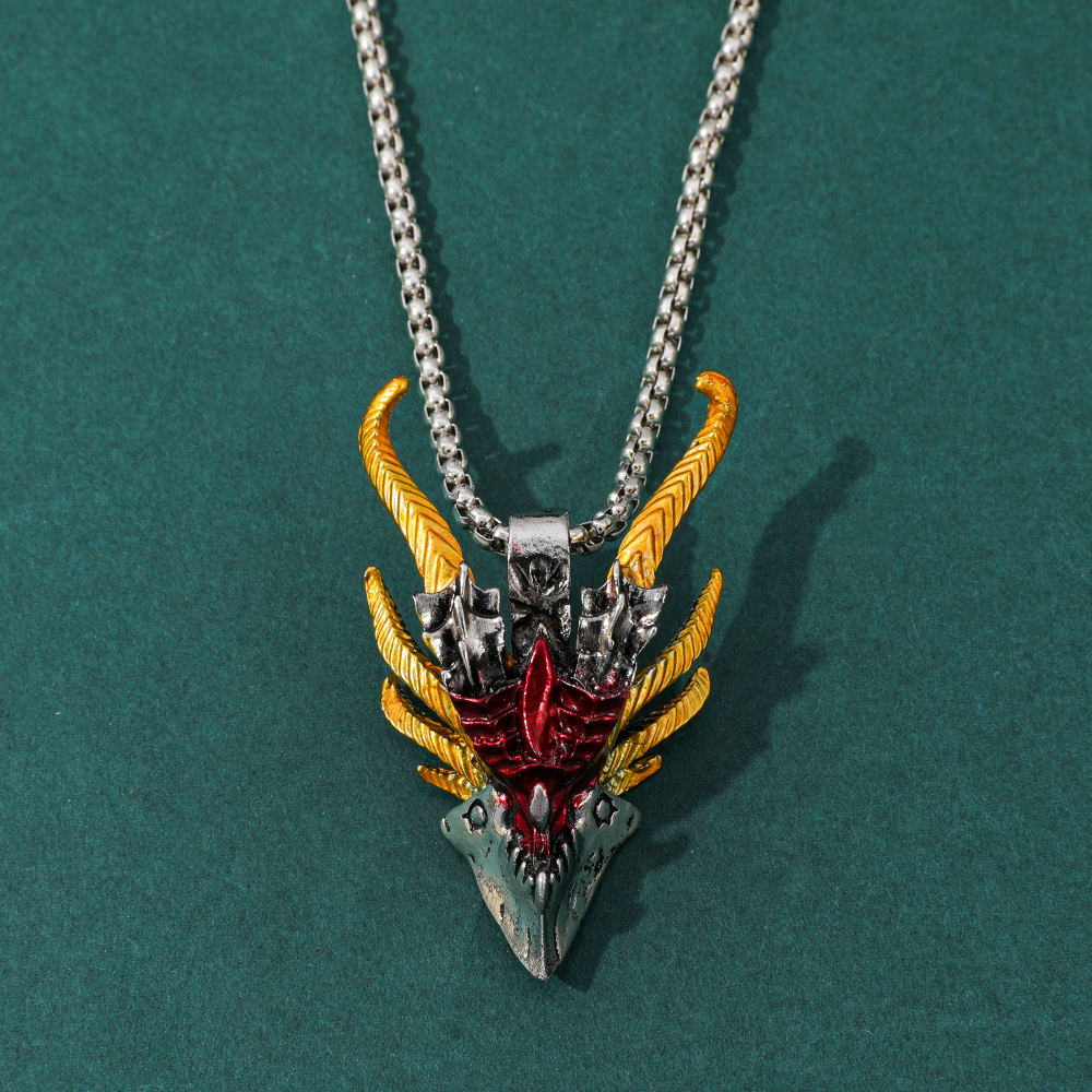Retro Hip-Hop Evil Dragon Head - Men'S Fashion Model 리뷰 및 가격