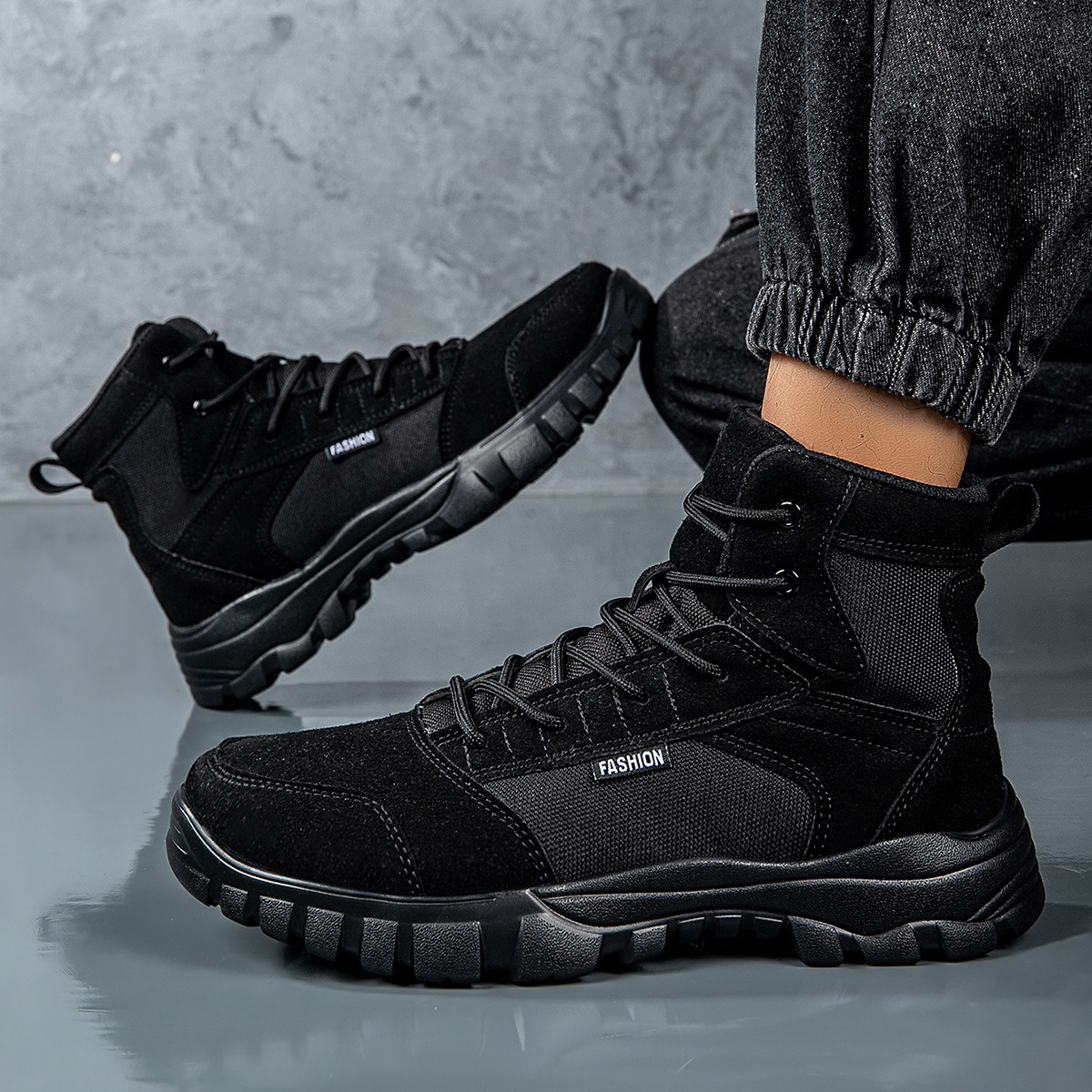Men's shoes autumn and winter  - Men'S Fashion Hiking Boots 리뷰 및 가격