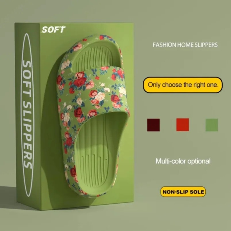 House Cloud Slippers Men Flora - Men'S Fashion Houses 리뷰 및 가격