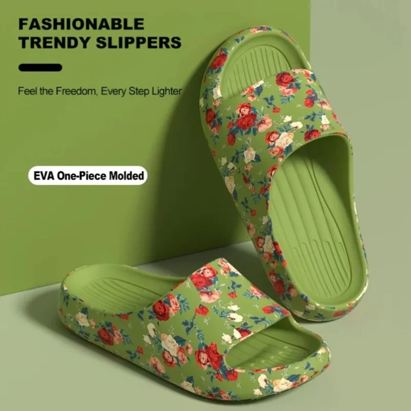 House Cloud Slippers Men Flora - Men'S Fashion Houses 리뷰 및 가격