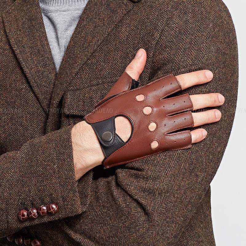 Spring Male100% Pure Real Leat - Driving Gloves Leather 리뷰 및 가격
