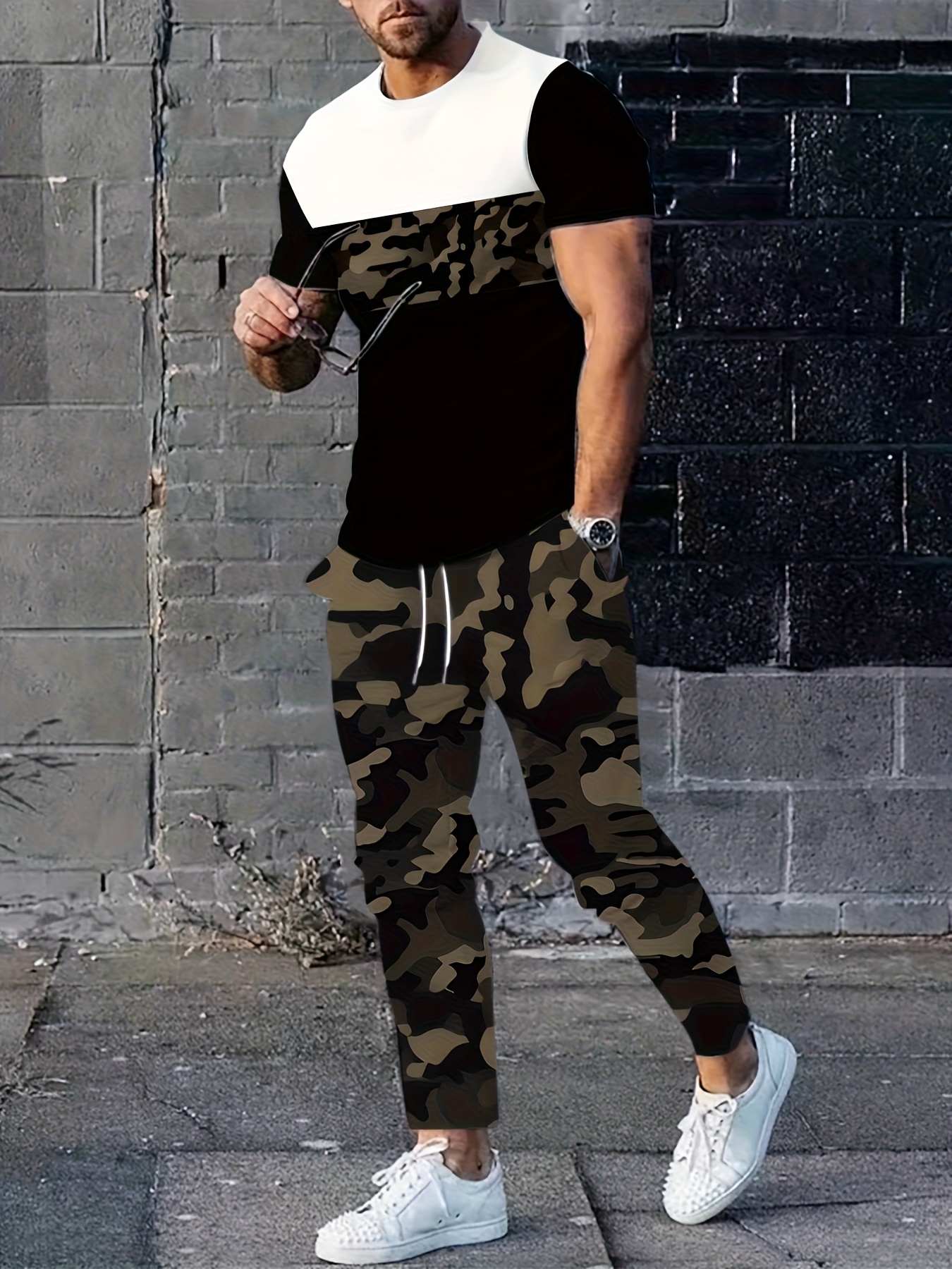 2026 Summer New Men's Short-Sl - Mens Fashion Camo Pants 리뷰 및 가격