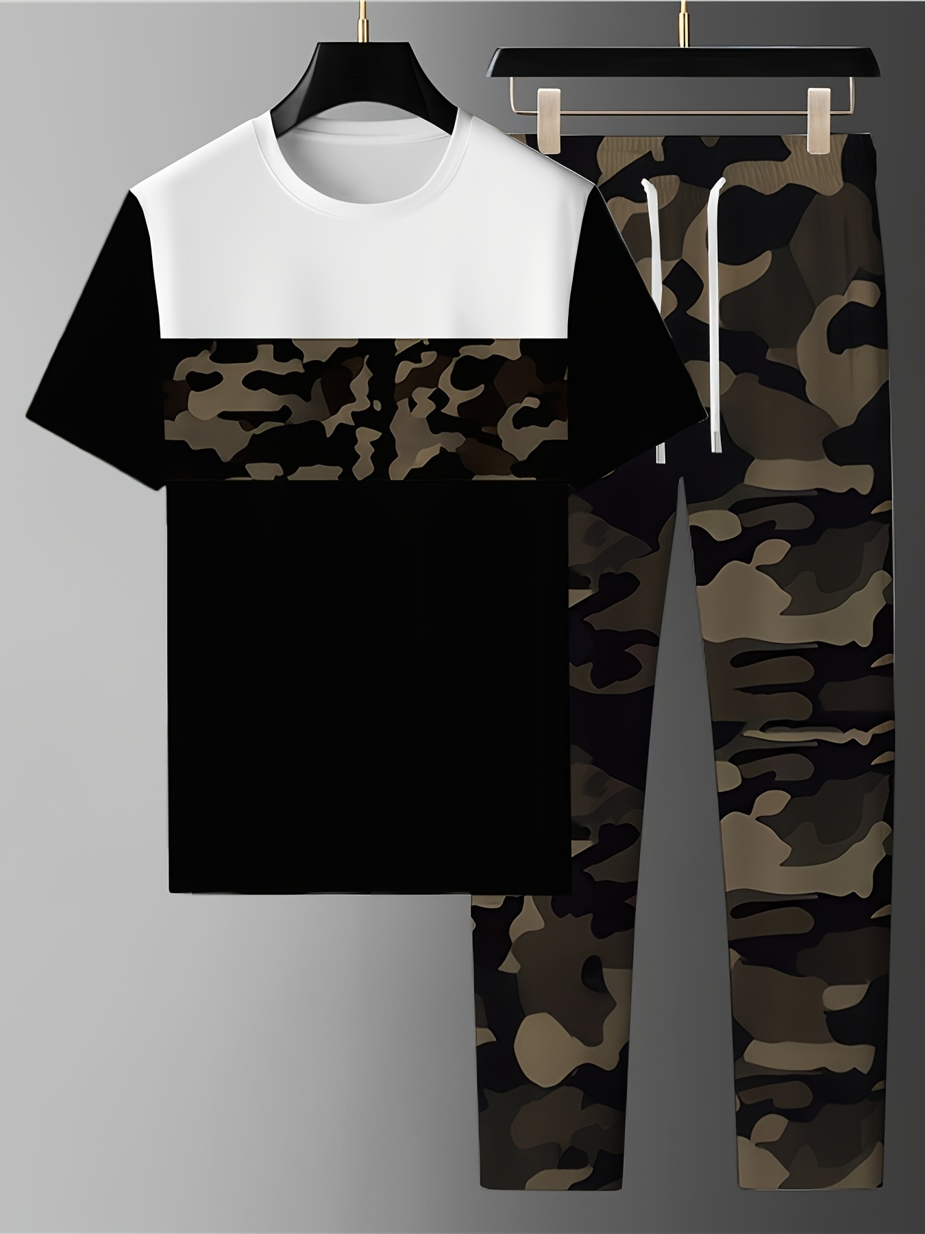 2026 Summer New Men's Short-Sl - Mens Fashion Camo Pants 리뷰 및 가격