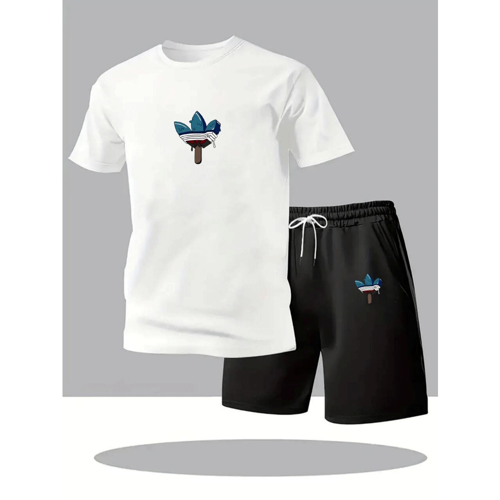 Summer Men's Sets Fashion Trac - Men'S Fashion Clothing 리뷰 및 가격