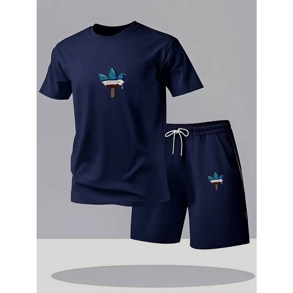 Summer Men's Sets Fashion Trac - Men'S Fashion Clothing 리뷰 및 가격