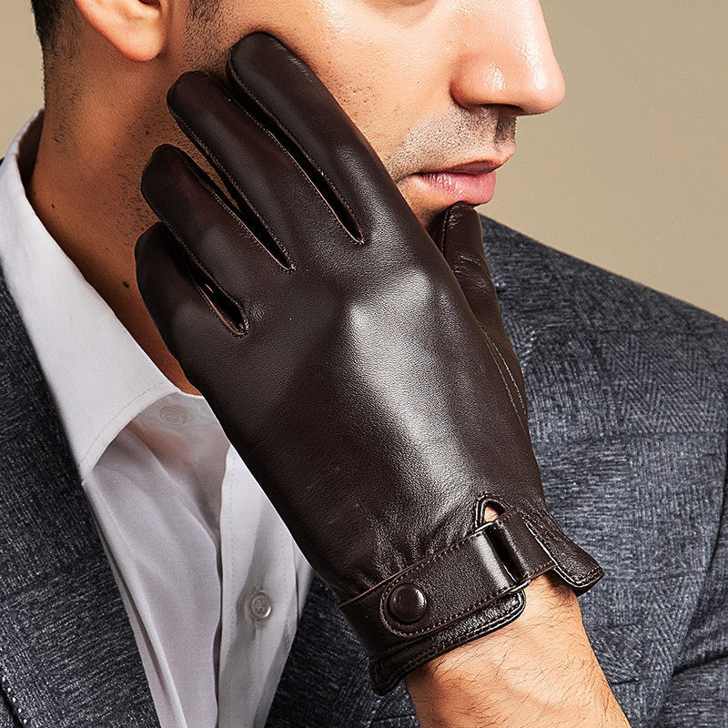2024 Men's Sheepskin Leather G - Driving Gloves Leather 리뷰 및 가격