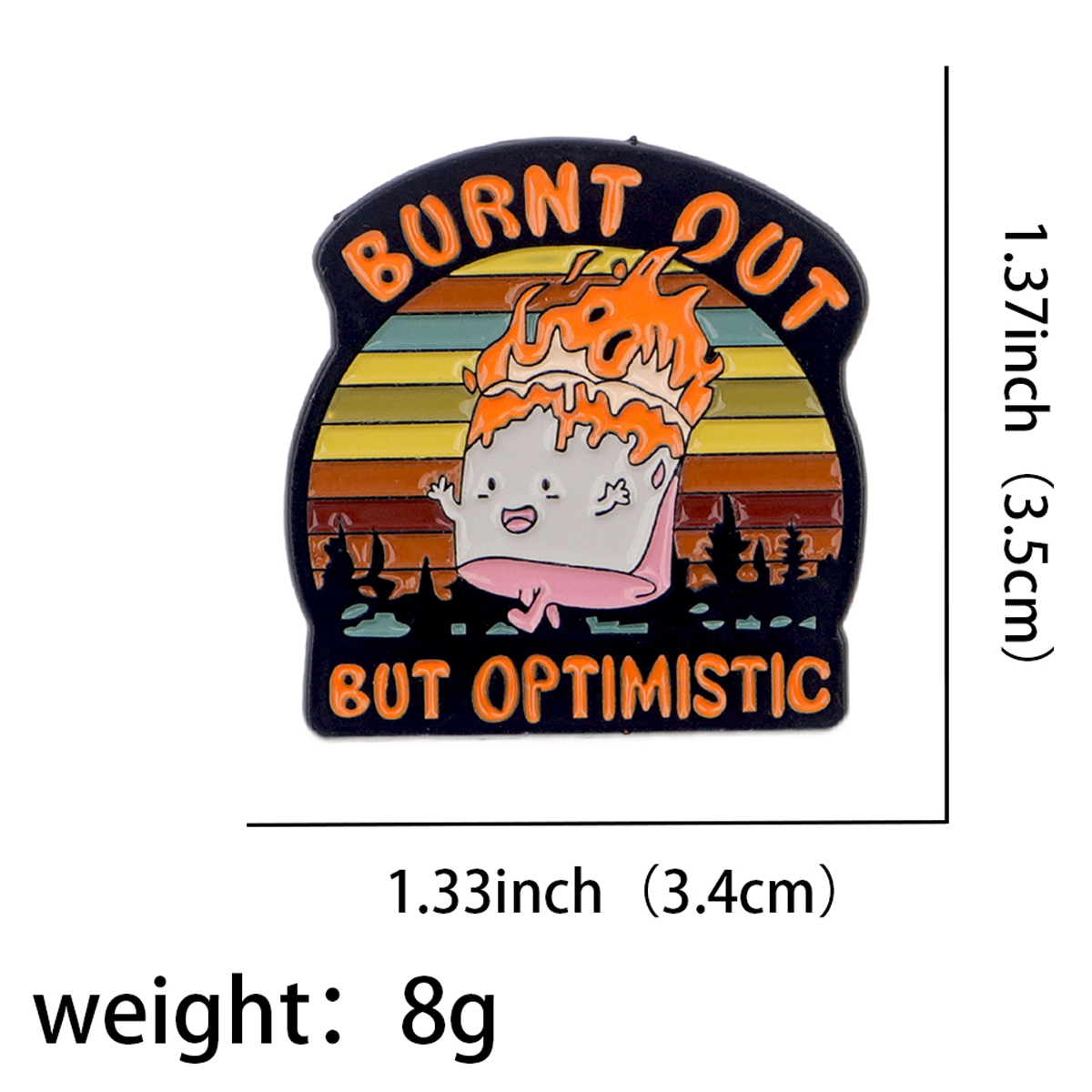 Fire Badges Enamel Pin Brooche - Men'S Fashion Model 리뷰 및 가격