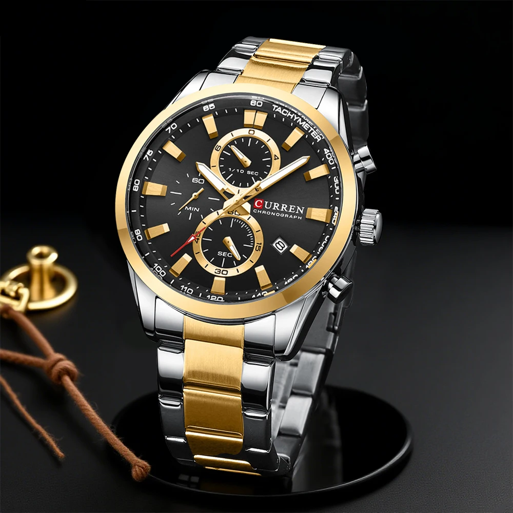 CURREN Casual Quartz Chrono Sp - Men'S Fashion Model 리뷰 및 가격