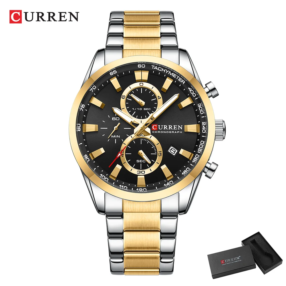 CURREN Casual Quartz Chrono Sp - Men'S Fashion Model 리뷰 및 가격