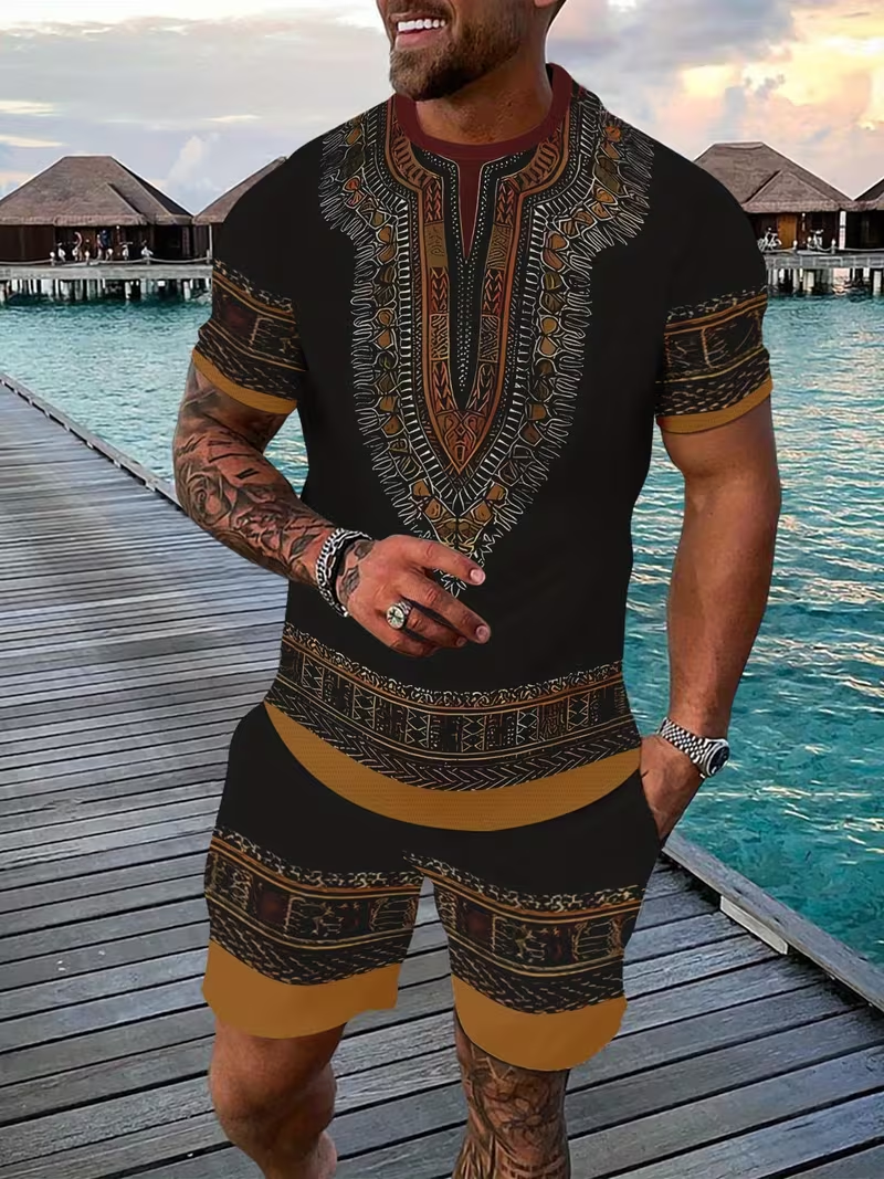 New Men's Suits African Dashik - Men'S Fashion Clothing 리뷰 및 가격