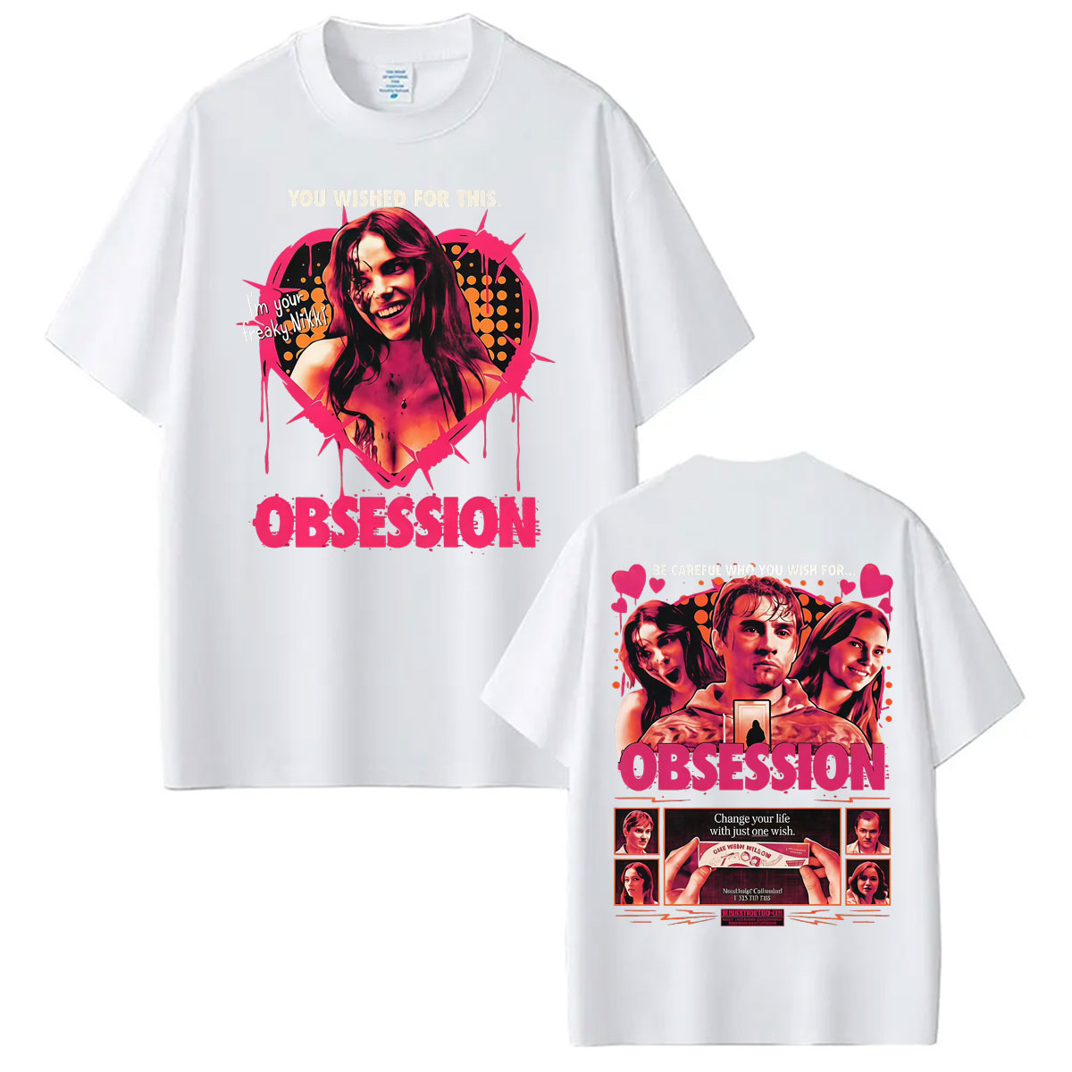 One Wish Willow Obsession Horr - Men'S Fashion Pink Shirt 리뷰 및 가격