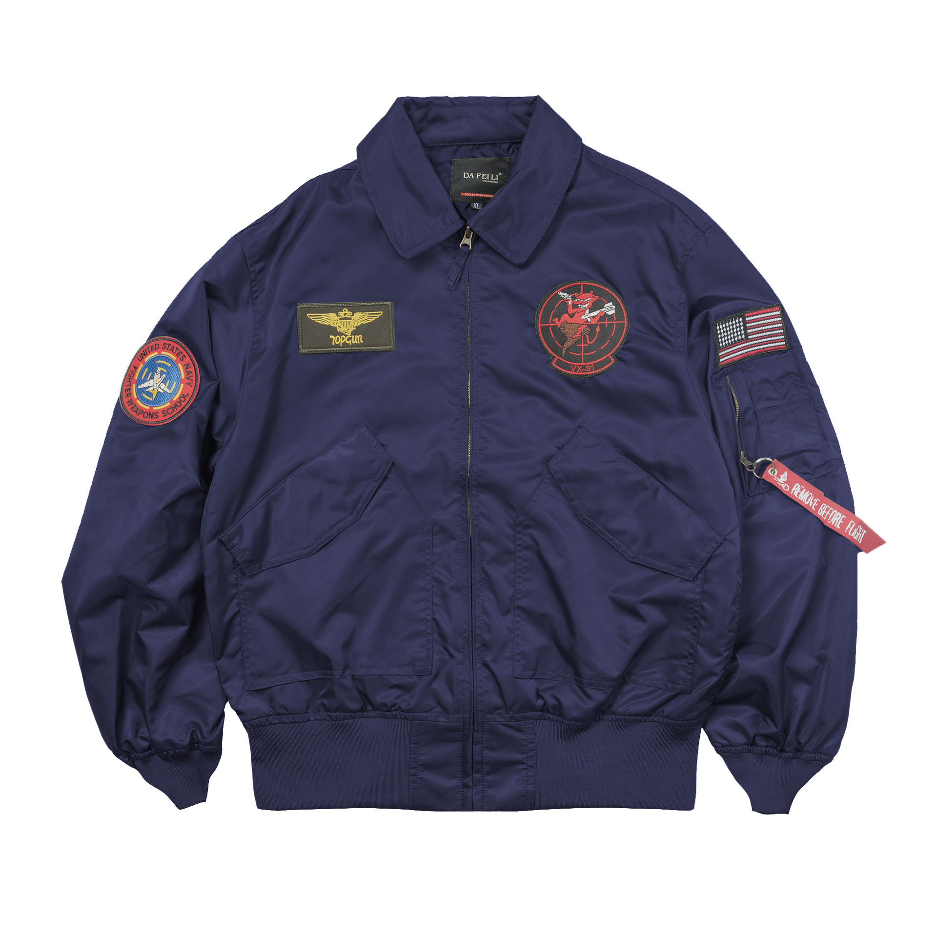 TOP GUN CWU-45P Plus Size Wate - Varsity Jacket Letterman 리뷰 및 가격